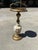 Vintage Hollywood Regency Floral Porcelain & Brass Floor Ashtray Stand For Sale - Image 13 of 13