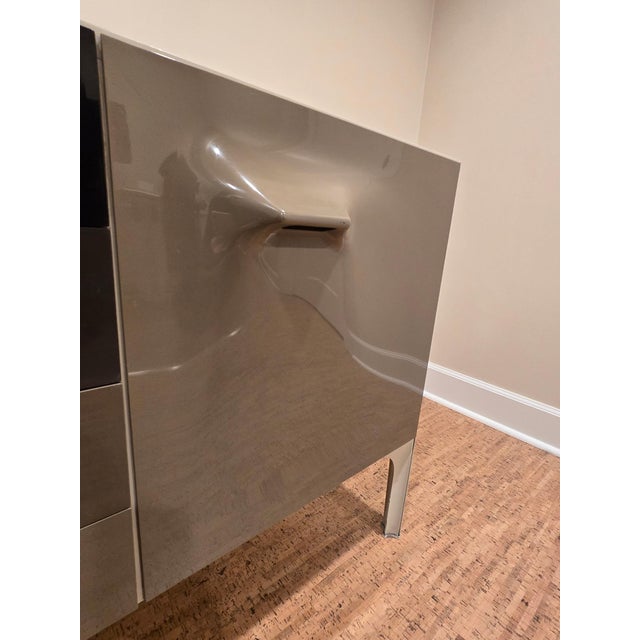 Gray Raymond Loewy Df2000 Credenza for Doubinsky Frères For Sale - Image 8 of 15