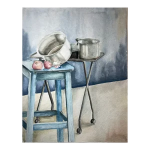 Mid Century Kitchen Still Life