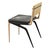 Not Yet Made - Made To Order "Martin" Chair, With Bronze & Stainless Steel, Tailor Made Leather For Sale - Image 5 of 8