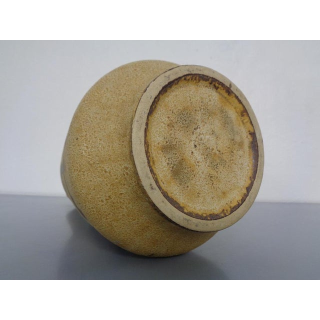Mid-Century German Studio Ceramic Vase, 1950s For Sale - Image 14 of 16