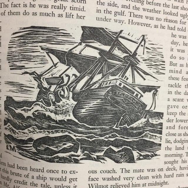 A Conrad Argosy 1942 Mueller Woodcuts For Sale - Image 9 of 9