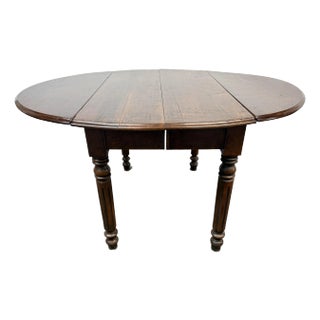 Antique Americana Pembroke Dining Table For Sale