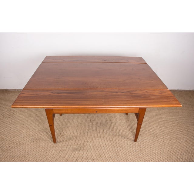 Danish Extendable and Table in Teak, 1960s For Sale - Image 16 of 18