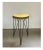 Goldenrod Seggiolina Stool in Metal by Tjerk Reijenga for Pilastro, 1950s-1960s For Sale - Image 8 of 8