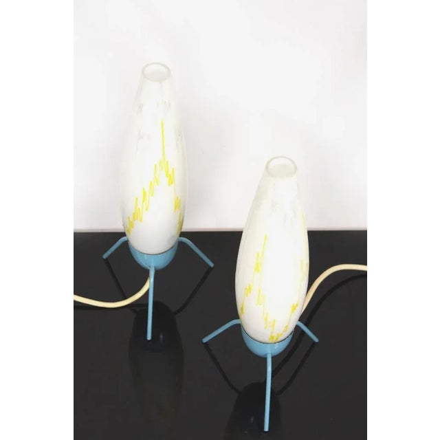 Rocket Table Lamps by Napako, 1960s, Set of 2 For Sale - Image 6 of 11