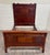 Antique Full Size Late 19th Century Victorian Eastlake Monumental High Back Bed For Sale In Kansas City - Image 6 of 12