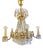 Vintage Palwa Style Chandelier, 1950s For Sale