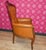 Chippendale Chesterfield Armchair in Caramel Leather, 1960s For Sale - Image 3 of 11