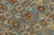 Antique Oriental Runner - Hand-Knotted Wool Muted Blue & Rust Oushak Style 3x13 For Sale In New York - Image 6 of 9