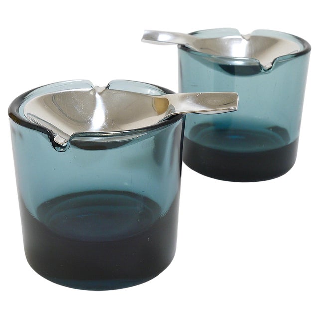 Mid-Century Tourmaline Bauhaus Ashtray from WMF Germany, 1960s For Sale