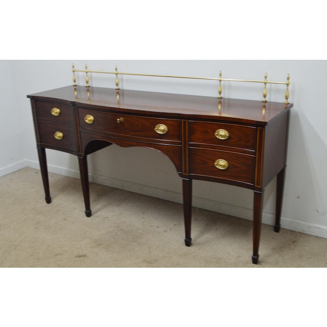Traditional Kindel Mahogany Sideboard For Sale - Image 3 of 12