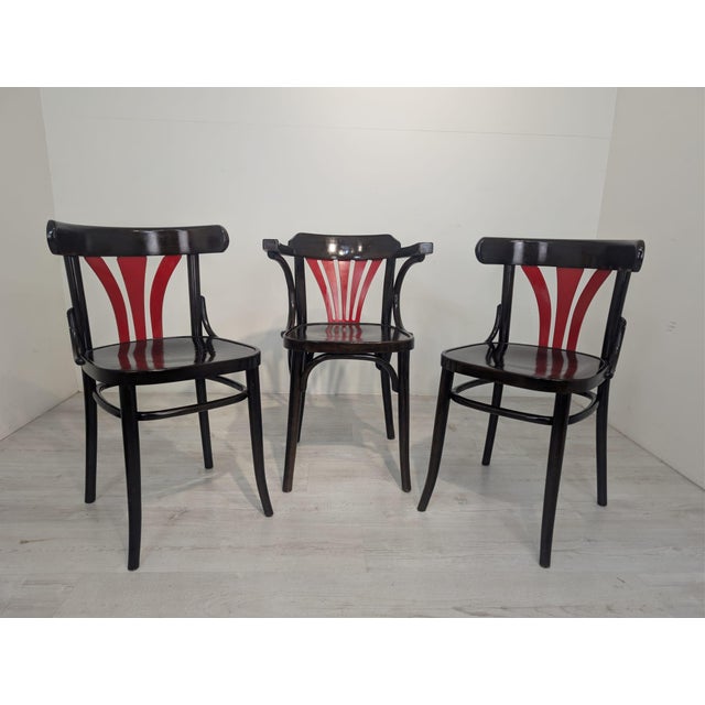 Vintage Ton 25 Chair in Beech, 1965 For Sale - Image 3 of 17