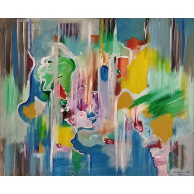 Josep Coll Bardolet, Composition, 2001, Oil on Canvas For Sale - Image 7 of 7