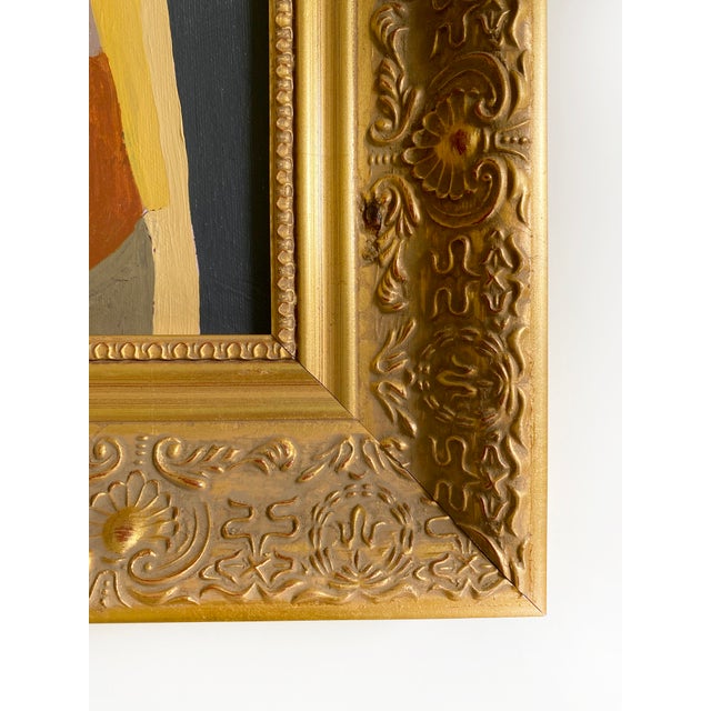 "Mountain Climbing" 2026 Painting by Jessalin Beutler With Vintage Frame For Sale - Image 4 of 4