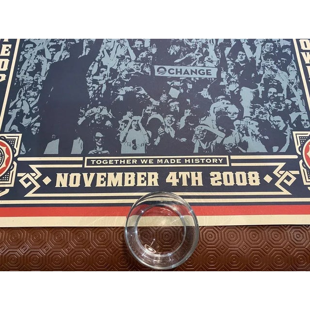 Obama Yes We Did Poster by Shepard Fairey, 2008 For Sale - Image 11 of 12