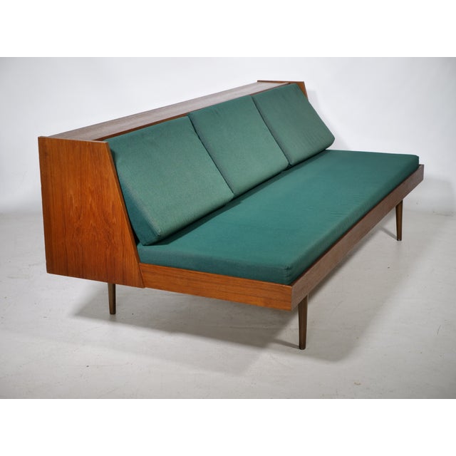 Mid-Century Teak Daybed, 1960s For Sale - Image 4 of 15
