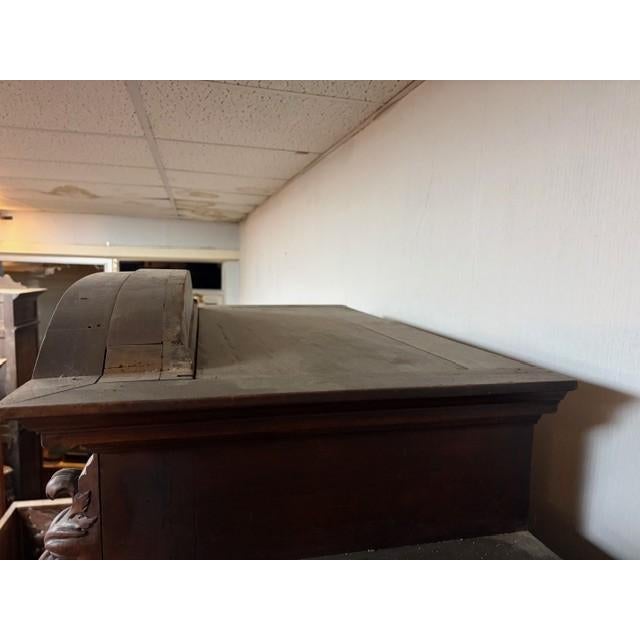 Mahogany Henry II-Style Buffet For Sale - Image 13 of 16