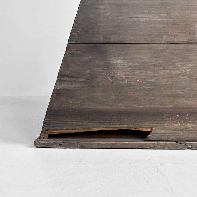 Minimalist Wooden Fumidai Step Stool, Japan, 1920s For Sale - Image 9 of 10