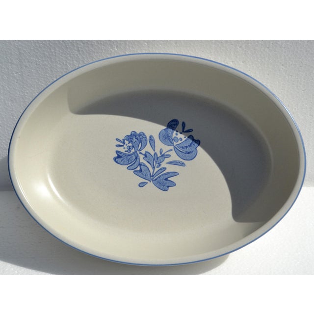 Ceramic Vintage Pfaltzgraff Yorktowne Oval Baking Dish Arts & Crafts American Dinnerware 2 Quarts For Sale - Image 7 of 14