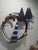 Curtis Jere 90s Mixed Media PostModern Geometric Abstract Wall Sculpture Art In good condition, some flaws - shown in photos.