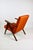 1970s Vintage VAR B-310 Armchair in Orange-Brown Structural Fabric For Sale - Image 5 of 11