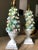 Mid-Century Modern 1950s Mid Century Modern Italian Capodimonte Porcelain Topiary Floral Table Lamp For Sale - Image 3 of 3