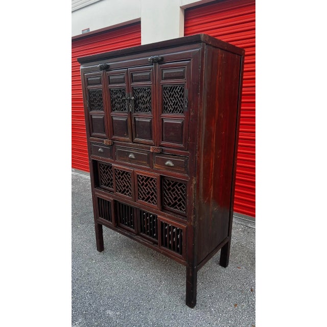 Late 19th Century Antique Chinese Kitchen Pantry For Sale - Image 4 of 9