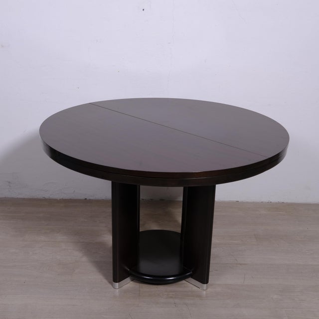 Extendable Round Dining Table, 1970s For Sale - Image 18 of 18