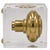 Vintage St. Regis Hotel Nyc Brass Door Knob in Lucite Plexi For Sale - Image 10 of 12