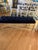 Royal Blue Barclay Butera, Midnight Blue Tufted Bench For Sale - Image 8 of 12