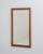 Amber 1900-1909 France Weathered Honey Oak Oak Wall Mirror For Sale - Image 8 of 8