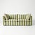 Not Yet Made - Made To Order Sophie Conran Coco 3 Seater Sofa - Spring Green Stripes with Knife Edge Cushion For Sale - Image 5 of 5
