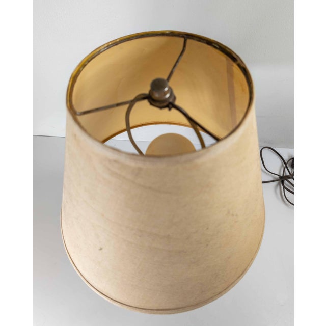 Mid 20th Century Scandinavian Danish Modern Boudoir Table Lamp in Teak For Sale - Image 11 of 11