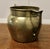 Art Nouveau Brass Planter This is a lovely big beaten brass pot, it has a good rounded shape with stylised handles The...