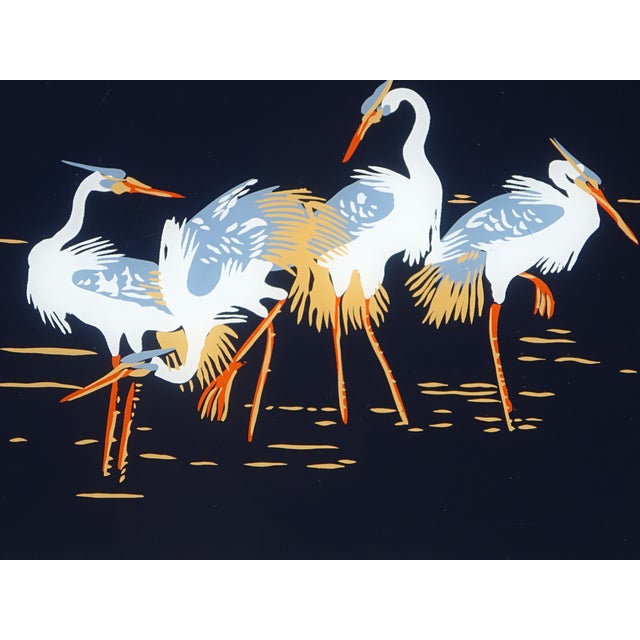 Vintage Coffee Table in Black Formica with Splayed Legs, 1960s For Sale - Image 4 of 18