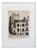 Caeyers M., Corner in Paris, 1965, Etching, Framed For Sale