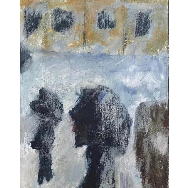 Winter Landscape After Monet - Impressionist, Original Oil Painting I love the impressionist period and my late husband...