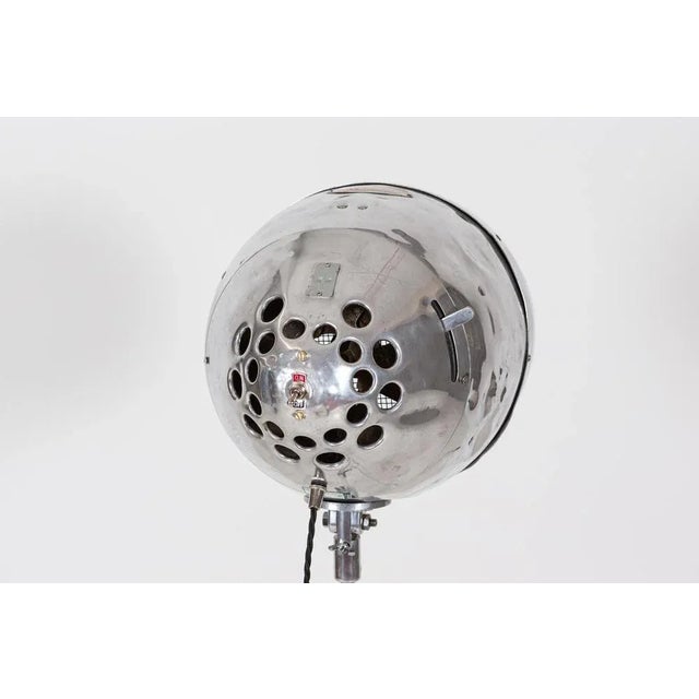 Silver Mid-Century English Floor Lamp For Sale - Image 8 of 15