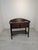 Wooden Desk in Mahogany with Brass Handles, 1960s For Sale - Image 3 of 13