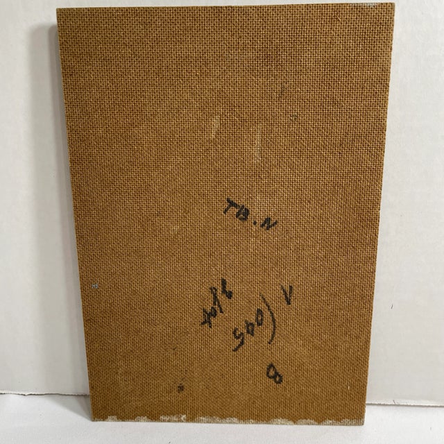 1960s Marc Olivier Gregoire French Portrait Oil Painting of a Woman For Sale In Miami - Image 6 of 8