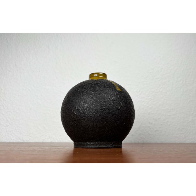 Mid-Century Modern German Studio Pottery Vase by Melitta Teubner, 1960s For Sale - Image 4 of 13