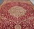 Large Antique Agra Carpet With Floral Design in Tones of Red and Taupe For Sale - Image 10 of 17