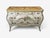 1920s Venetian, Chinoiserie Bombé Commode, Beige Painted, Faux Marble, Italy, 1920s For Sale - Image 5 of 18