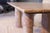 Mid-Century Modern Large Rectangle Dining Table in Coral Portuguese Travertine by My Habitat Design For Sale - Image 3 of 10