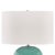 2020s Hollis Teal Table Lamp For Sale - Image 5 of 6