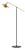 PH-2/2 Water Pump Floor Lamp in Brass and Glass by Poul Henningsen, 1940s For Sale