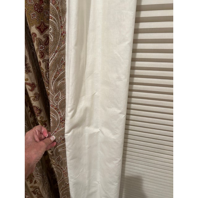 2010s Carleton v Octavian Linen Drapery Panels, a Pair For Sale - Image 5 of 9
