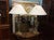Metal Vintage Table Lamps, Neoclassical Style Lamps, Brass and Crystal Lamps, the Pair For Sale - Image 7 of 10