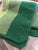 Vintage Mid-20th Century Green Hand Knit Wool Blend Throw For Sale - Image 6 of 8